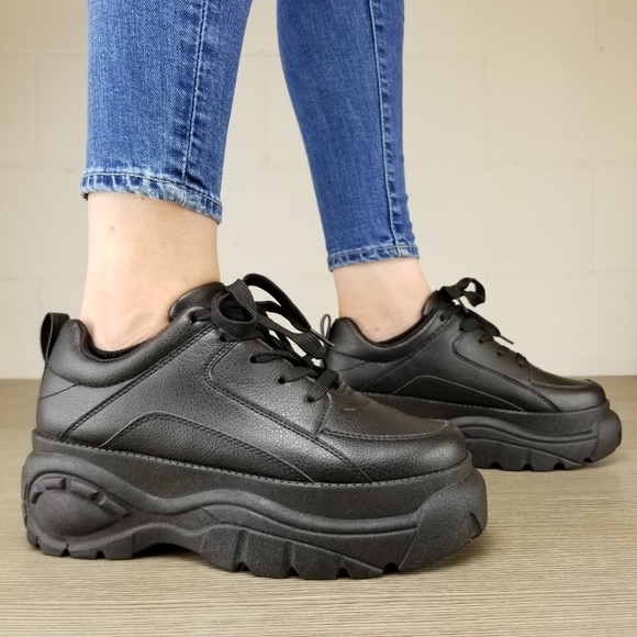 Chunky Dad Fashion Sneakers-Q - Picture 3 of 8